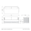 Arteriors Emoto Outdoor Sofa