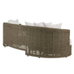 Arteriors Helene Curved Outdoor Sofa