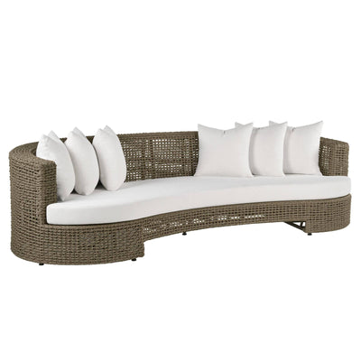 Arteriors Helene Curved Outdoor Sofa