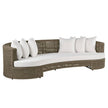 Arteriors Helene Curved Outdoor Sofa