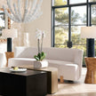Arteriors Claude Sofa Heron Linen