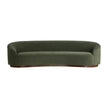 Arteriors Turner Sofa Pine Performance Chenille Dark Walnut
