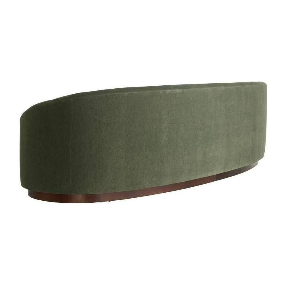 Arteriors Turner Sofa Pine Performance Chenille Dark Walnut