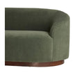 Arteriors Turner Sofa Pine Performance Chenille Dark Walnut