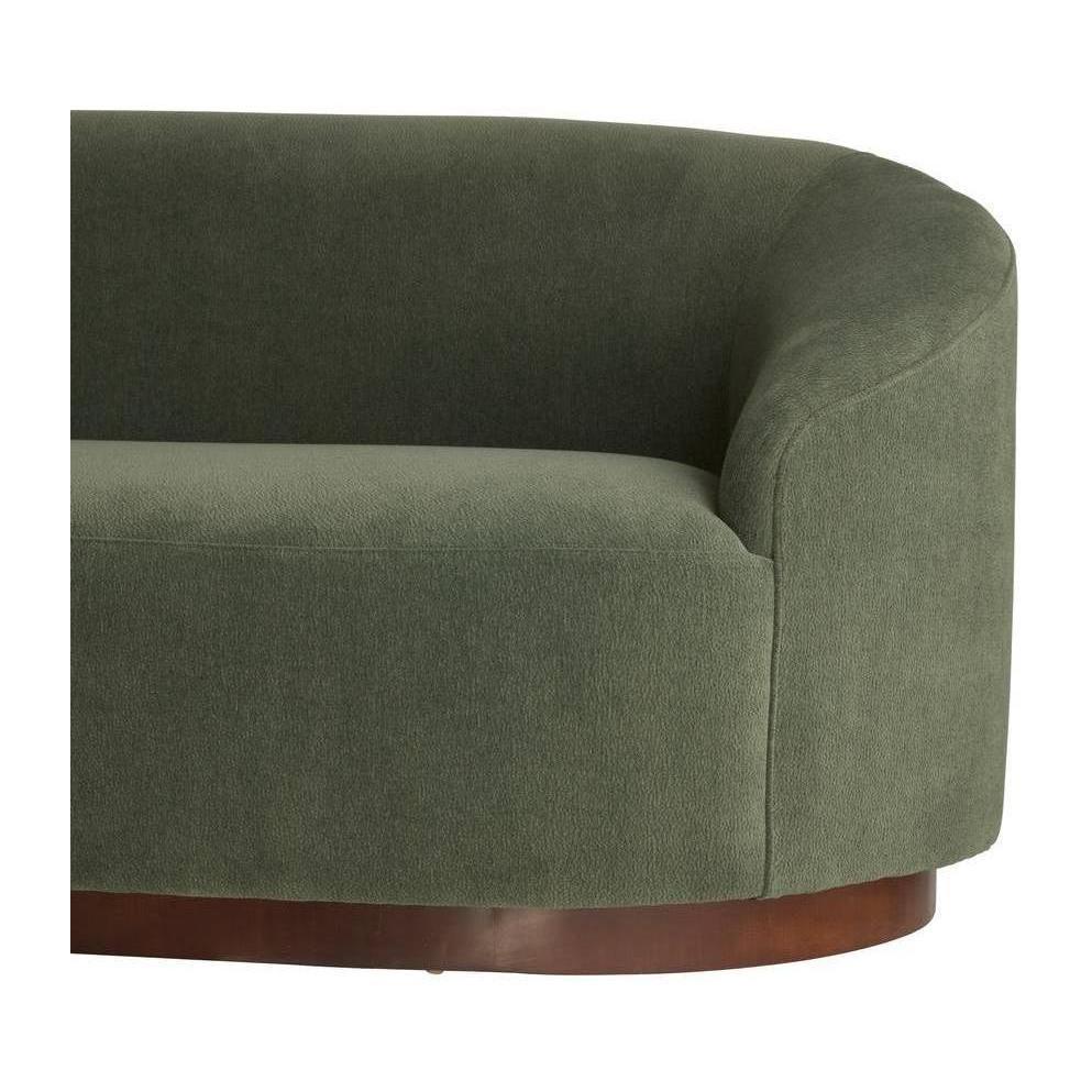 Arteriors Turner Sofa Pine Performance Chenille Dark Walnut