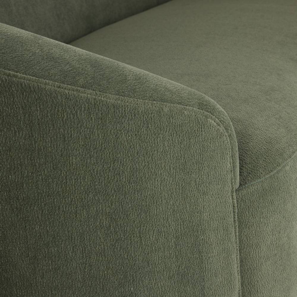 Arteriors Turner Sofa Pine Performance Chenille Dark Walnut