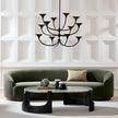 Arteriors Turner Sofa Pine Performance Chenille Dark Walnut