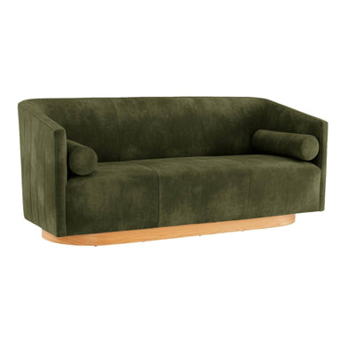 Arteriors Velvet White Oyster Huxley Sofa