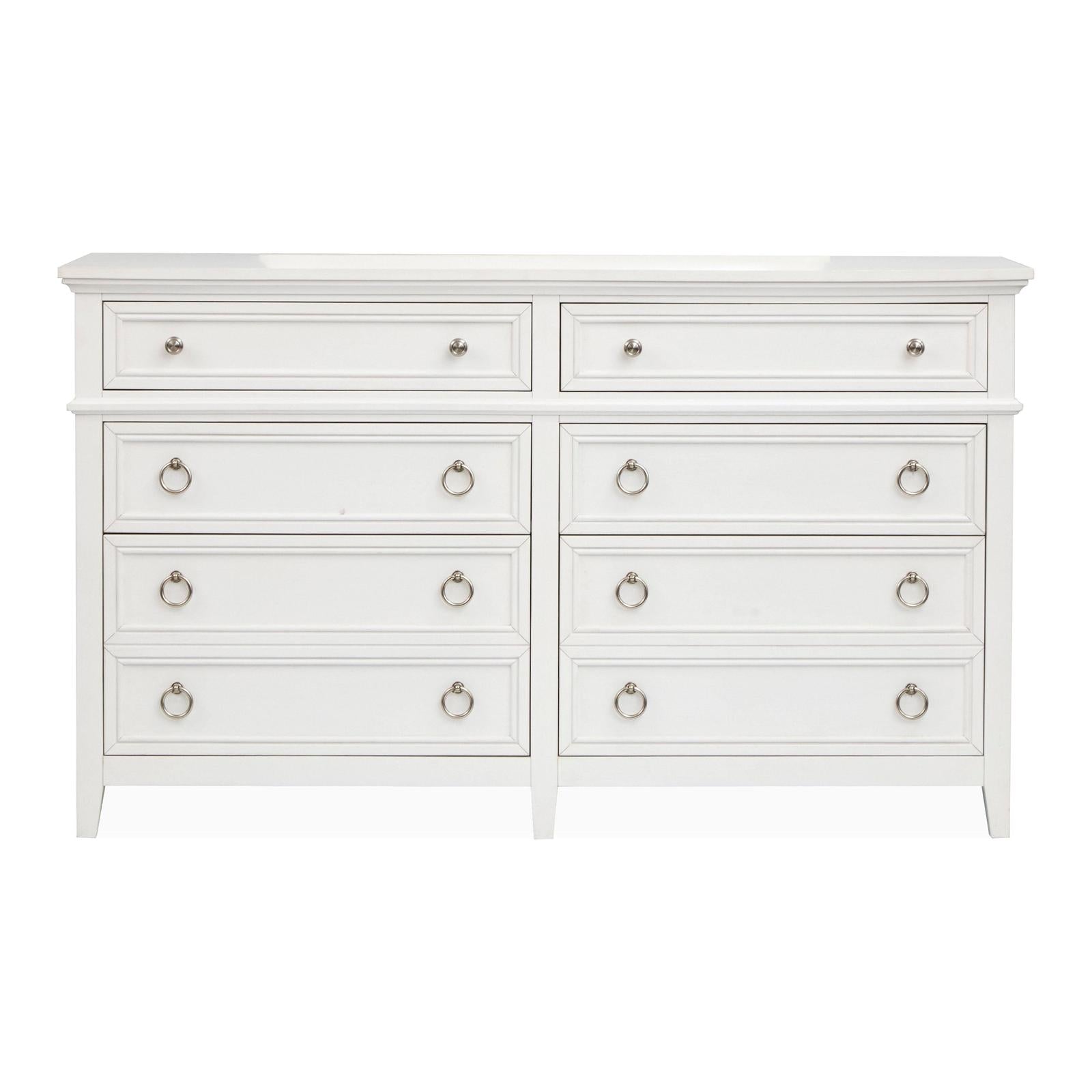 Magnussen Home Juniper Hill Whisper White Double Drawer Dresser