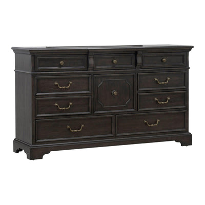 Pulaski Furniture Hickory Creek Brown Velvet 10 Drawer Dresser