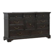 Pulaski Furniture Hickory Creek Brown Velvet 10 Drawer Dresser