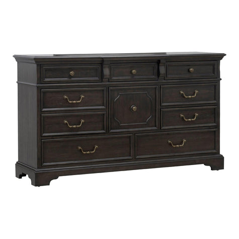 Pulaski Furniture Hickory Creek Brown Velvet 10 Drawer Dresser