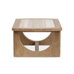 Magnussen Home Bradford Riverbed Beige Rectangular Cocktail Table