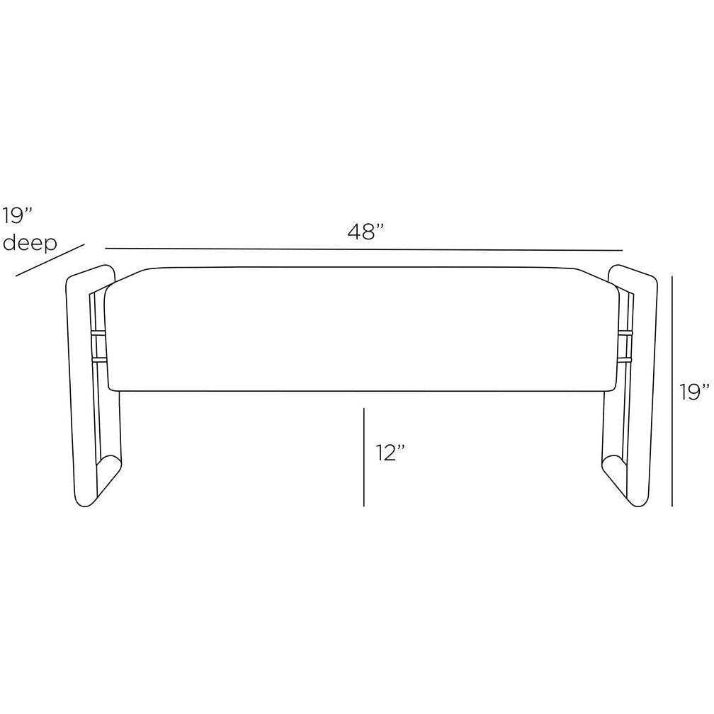 Arteriors Willcox Bench Clearance