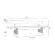 Arteriors Delrio Outdoor Bench