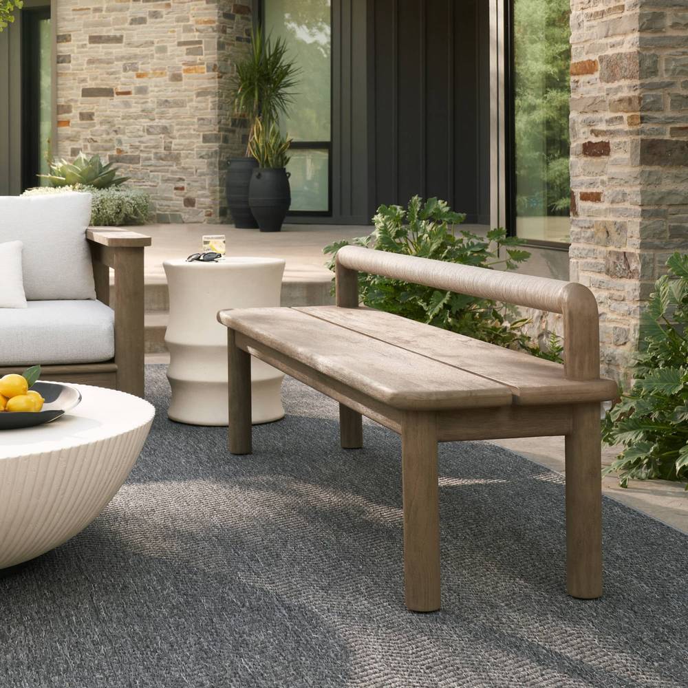 Arteriors Escape Outdoor Bench