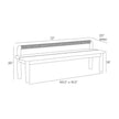 Arteriors Escape Outdoor Bench