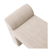 Arteriors Windemere Bench Cream Sherpa