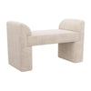 Arteriors Windemere Bench Cream Sherpa