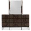 Pulaski Furniture Modern Mosaic Brown Dresser