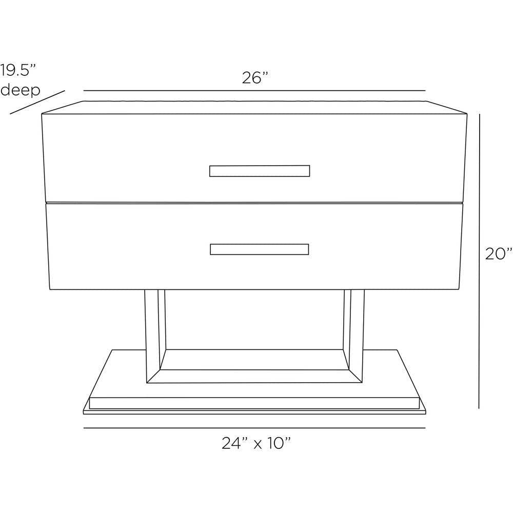Arteriors Tatro Side Table
