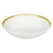 Christofle Malmaison Porcelain Soup-Cereal/Pasta Bowl Gold 19 Cm