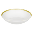 Christofle Malmaison Porcelain Soup-Cereal/Pasta Bowl Gold 19 Cm
