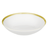 Christofle Malmaison Porcelain Soup-Cereal/Pasta Bowl Gold 19 Cm