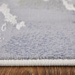 Feizy Mandana 39M0F Modern Abstract Rug in Ivory/Blue