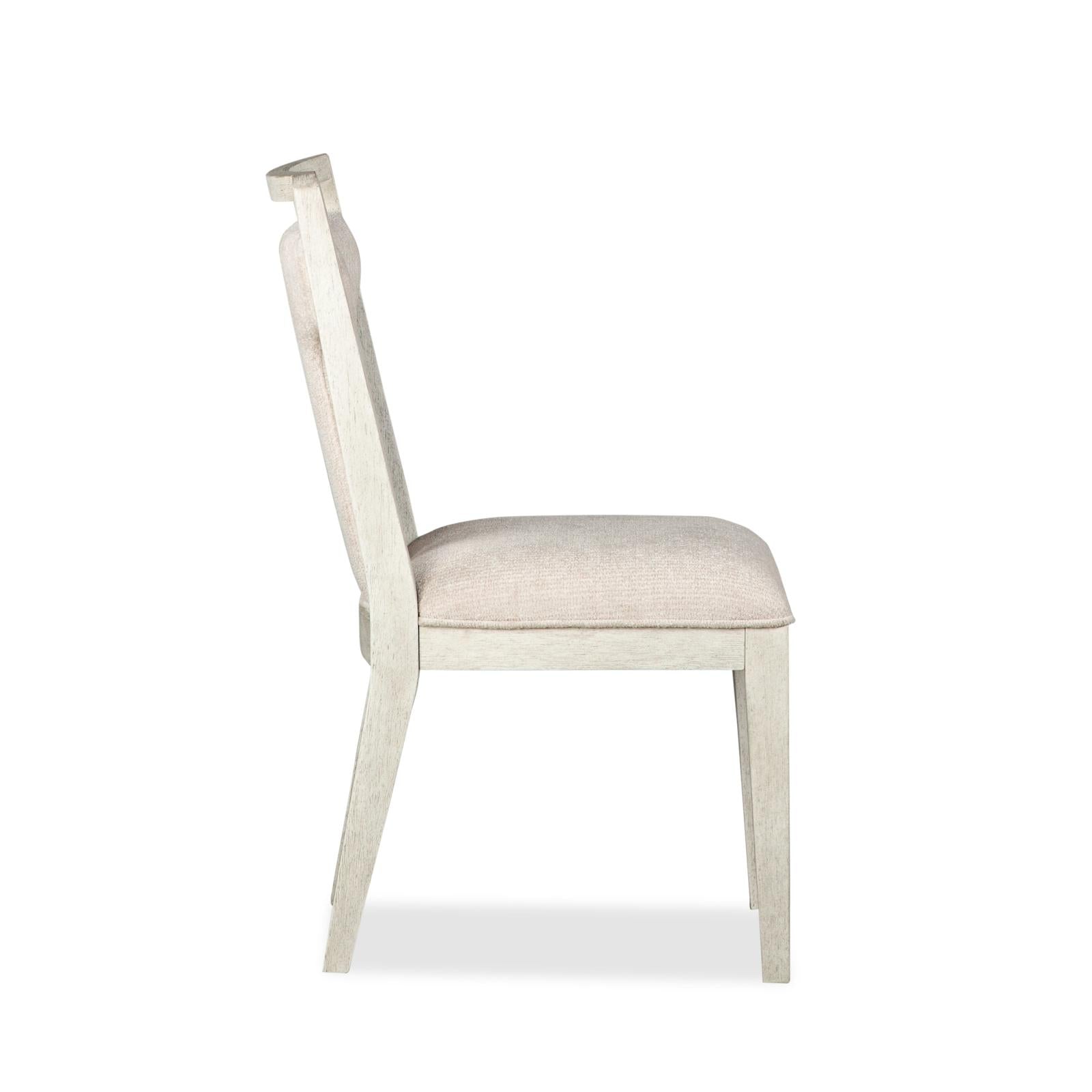 Magnussen Home Lorelei Misty Cloud Upholstered Side Chair Set of 2