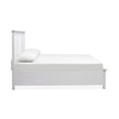 Salt Life Home Windmill Harbour White Whisp and Sand Queen Panel Bed Sale