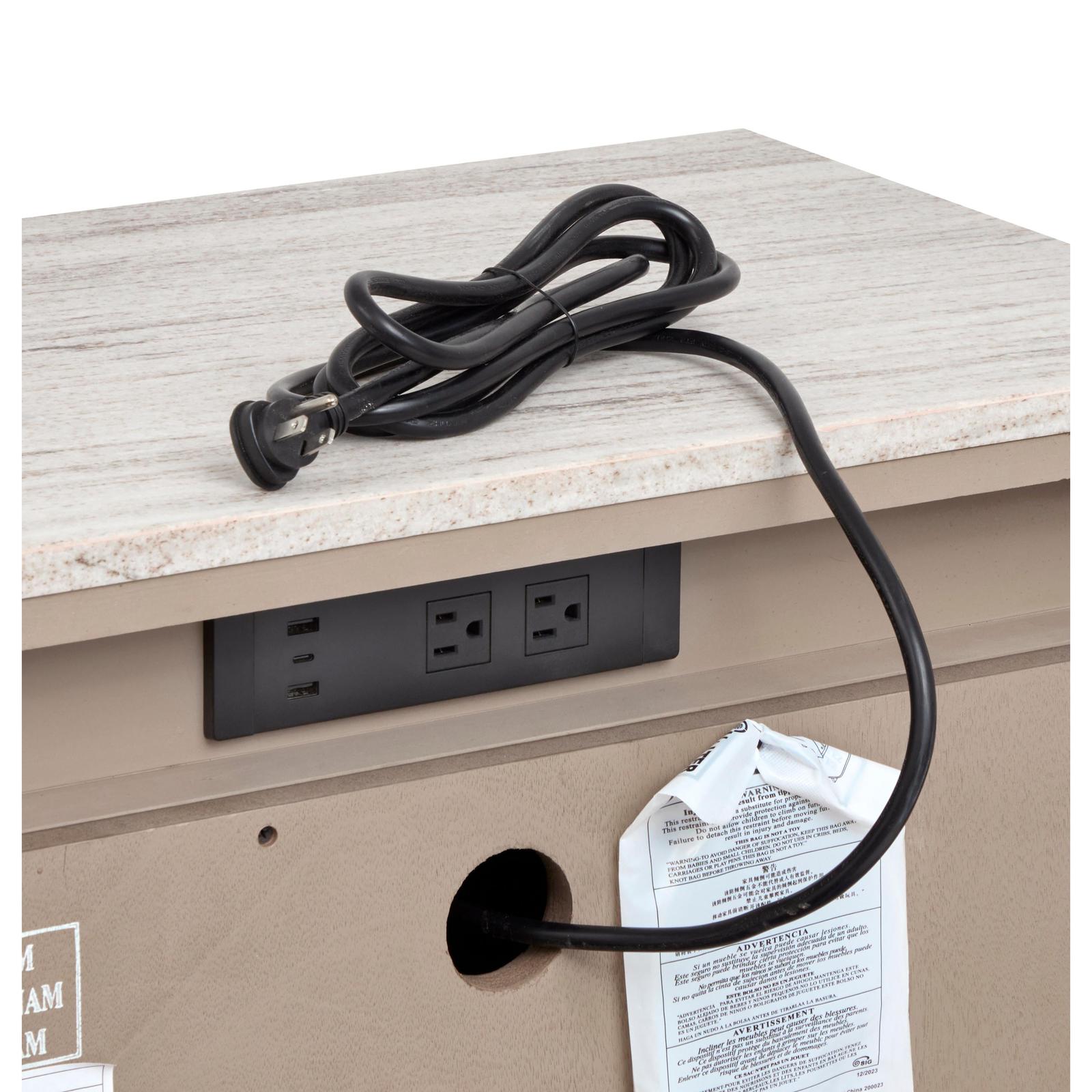 Magnussen Home Westbourne Dark Umber Door Nightstand