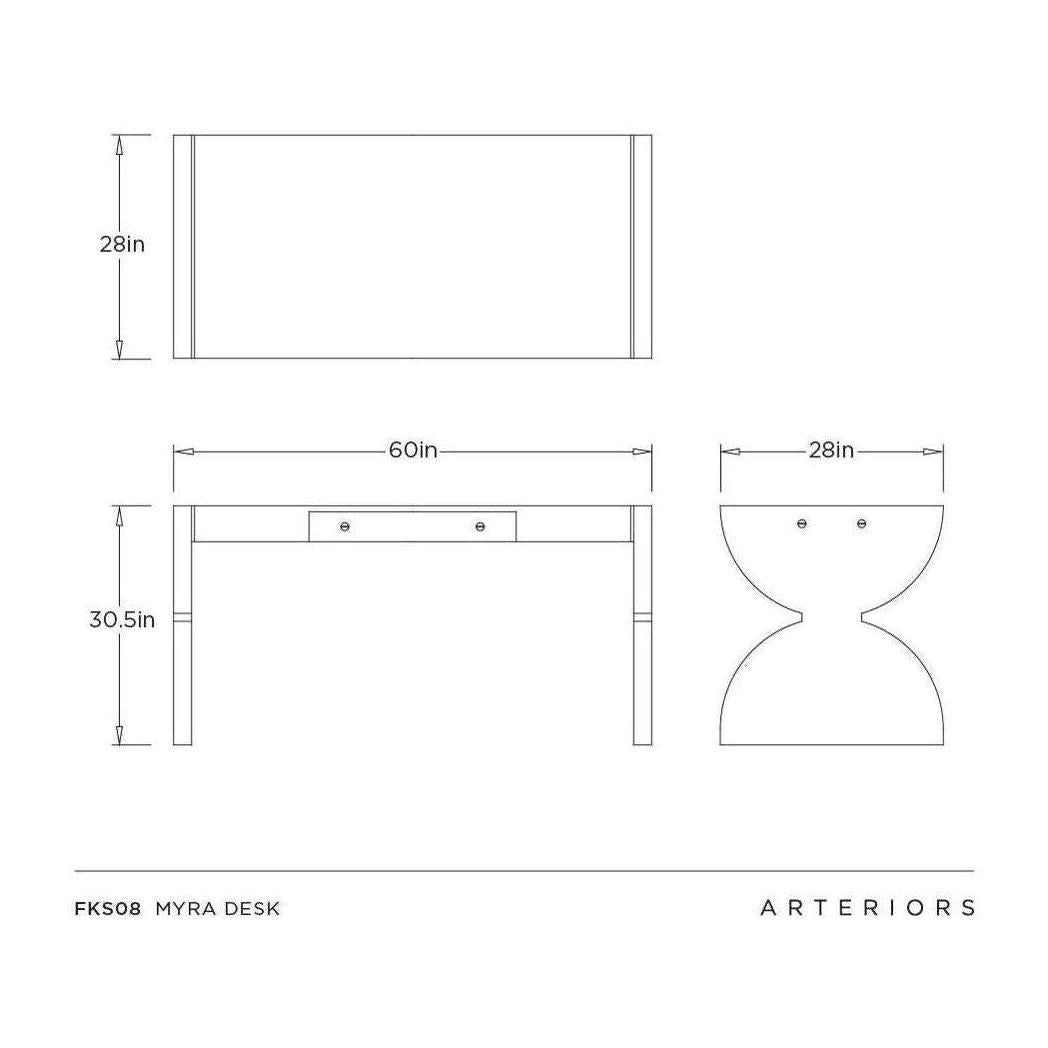 Arteriors Myra Desk