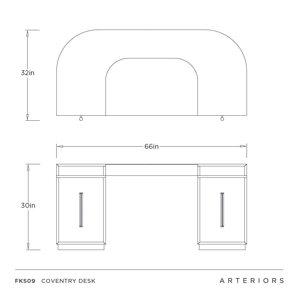 Arteriors Coventry Desk
