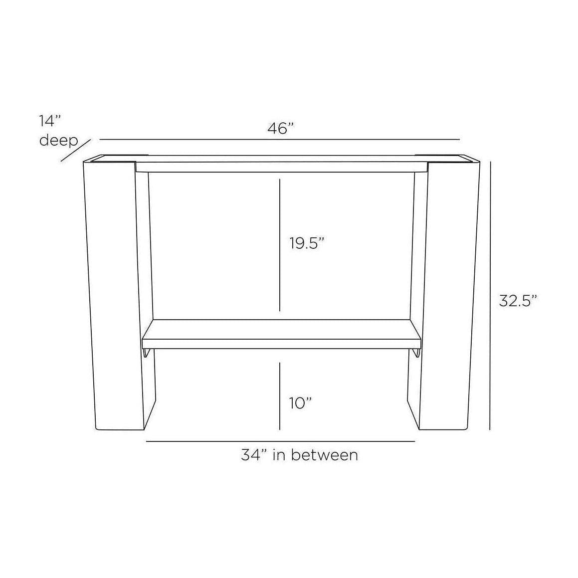 Arteriors Torelli Console