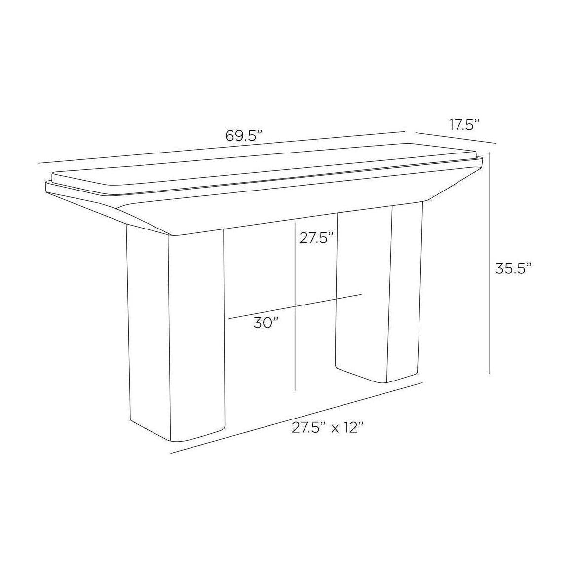 Arteriors Elio Console Clearance