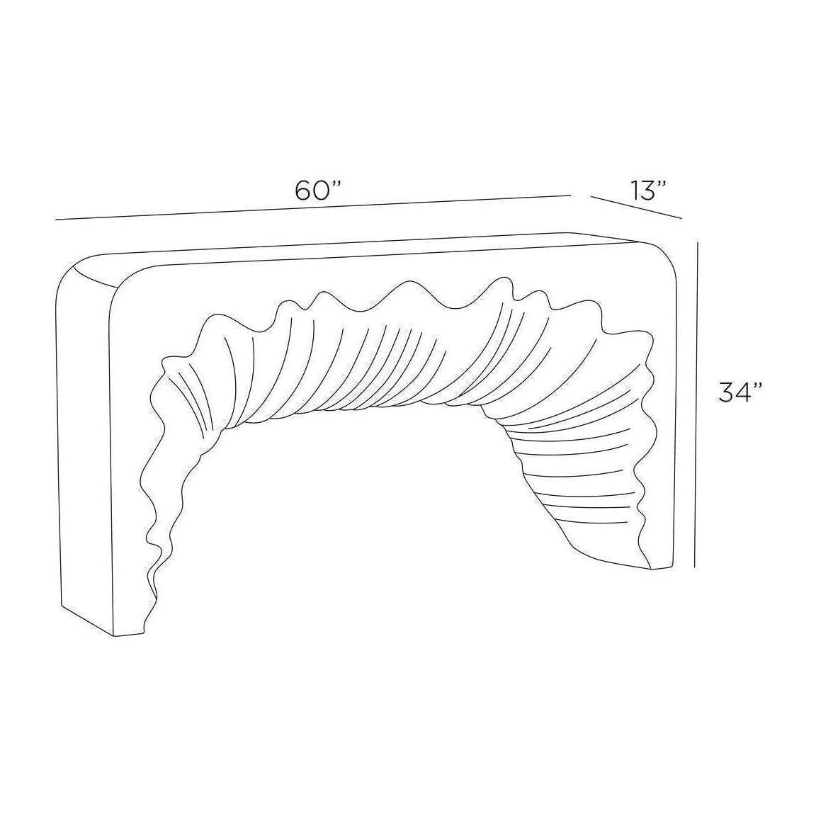 Arteriors Farely Outdoor Console