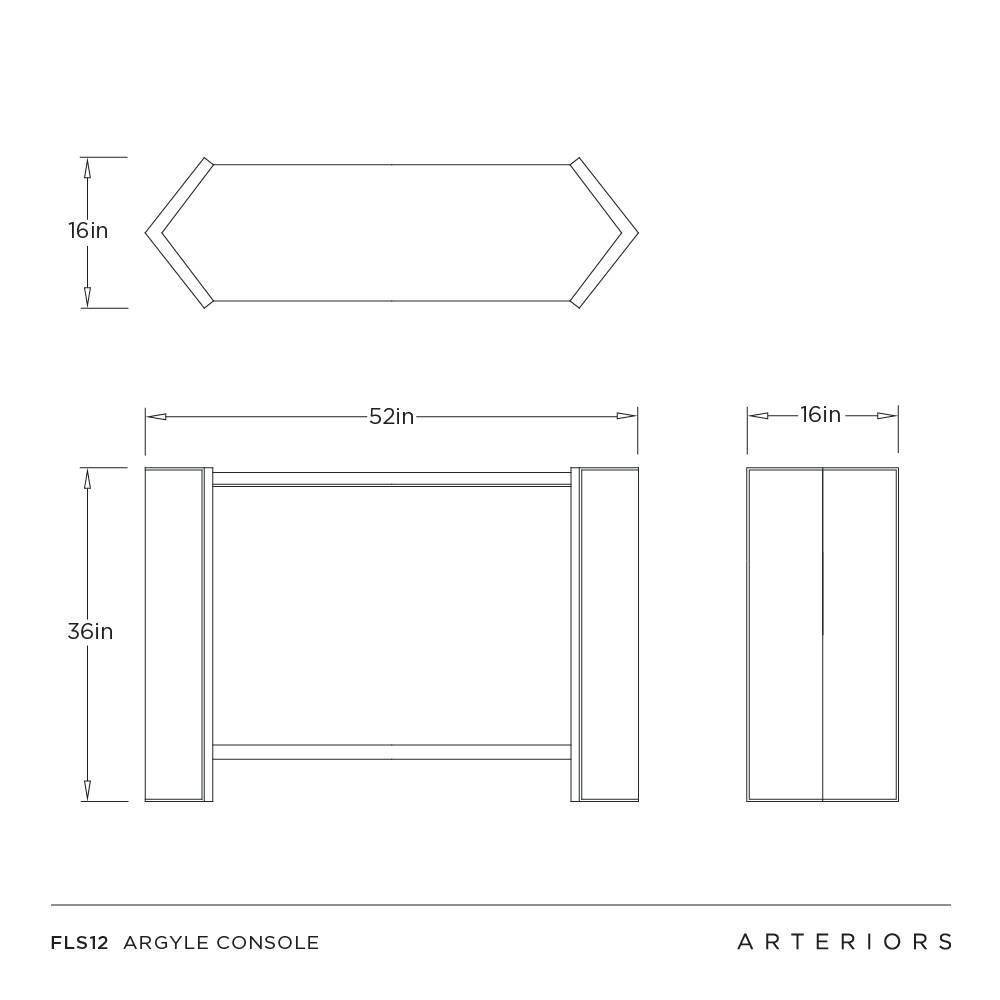 Arteriors Argyle Console