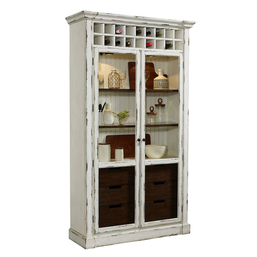 Pulaski Furniture PFC Curios Display Curio Cabinet with Wine Storage