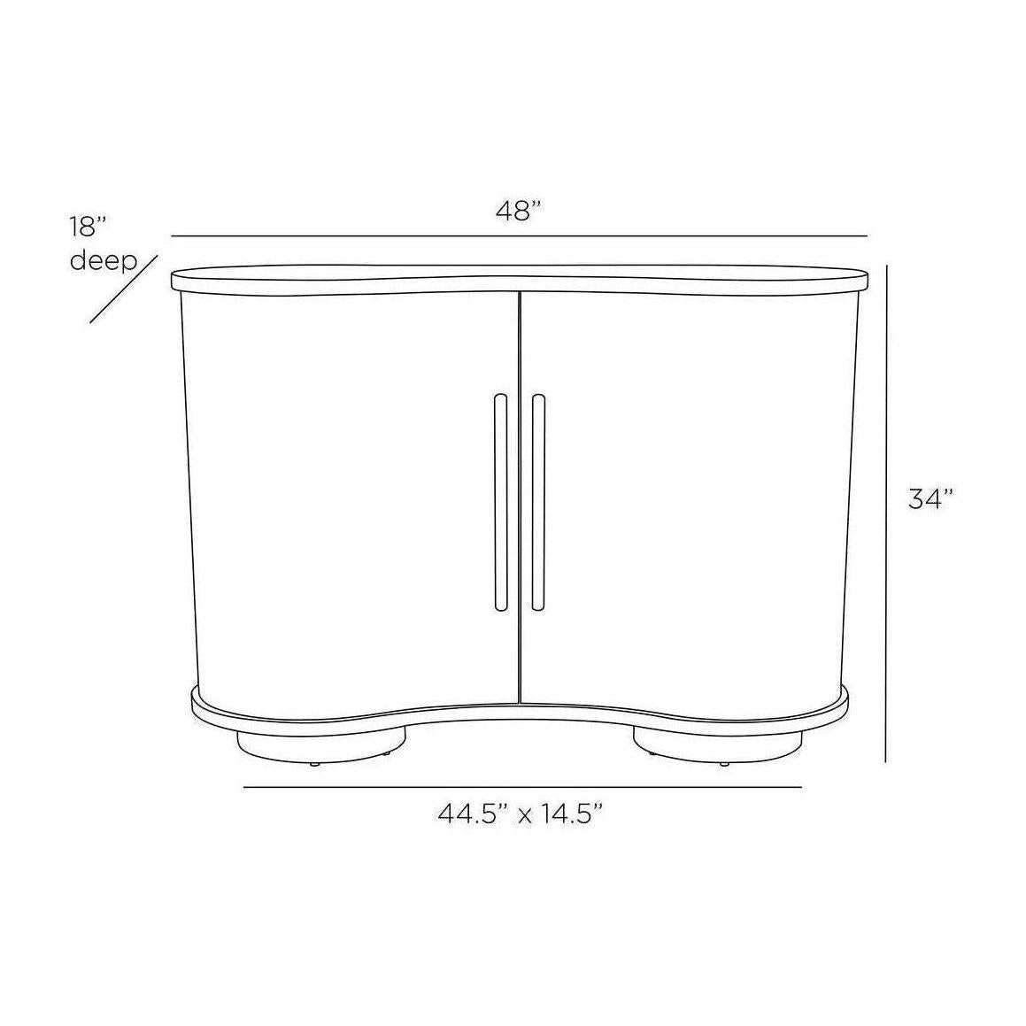 Arteriors Tilton Cabinet
