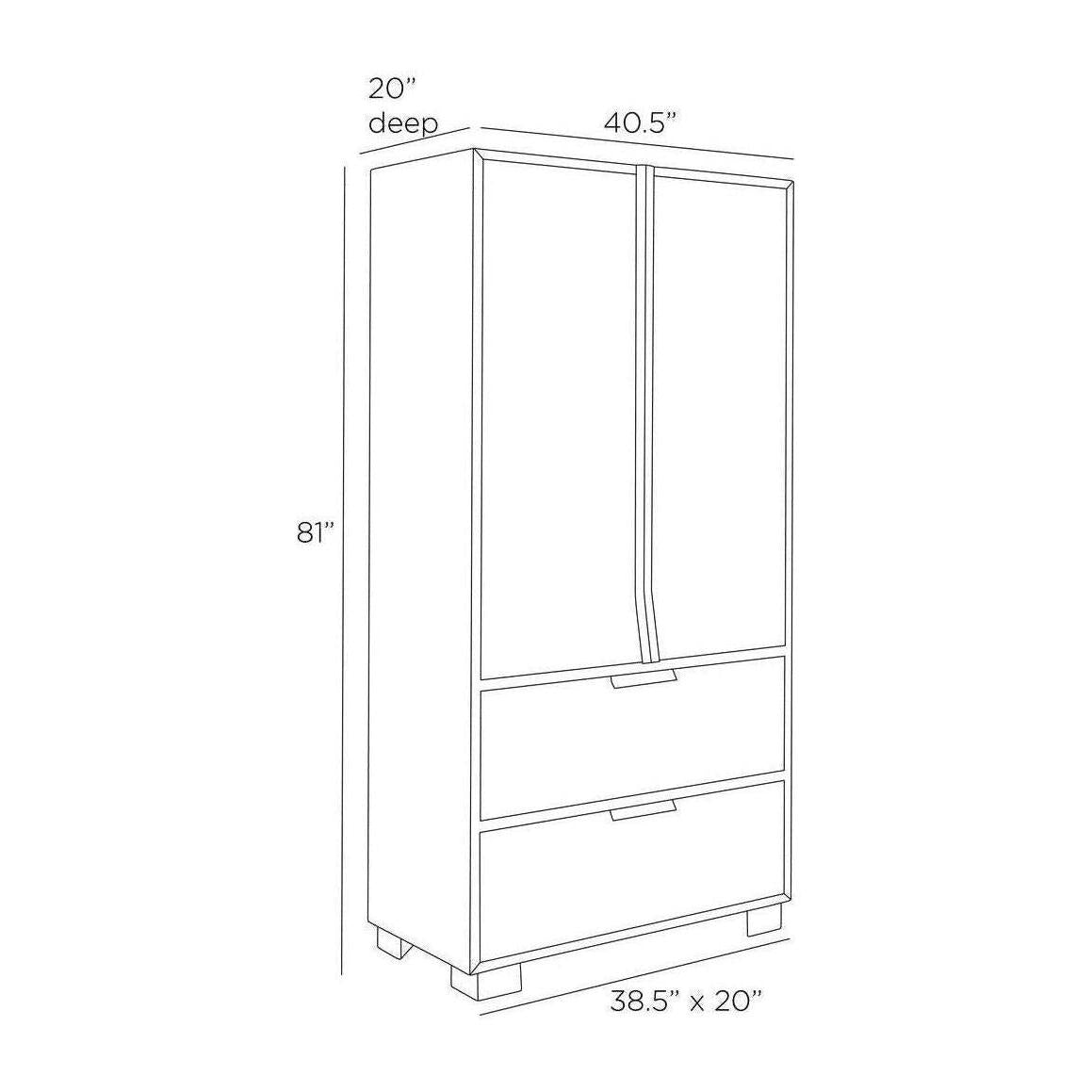 Arteriors Dorsey Cabinet Clearance