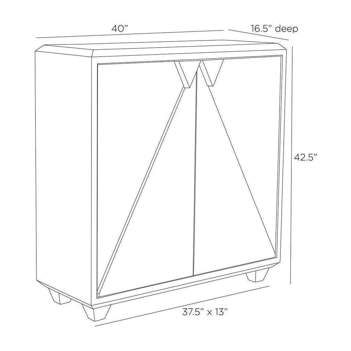 Arteriors Ellington Cabinet