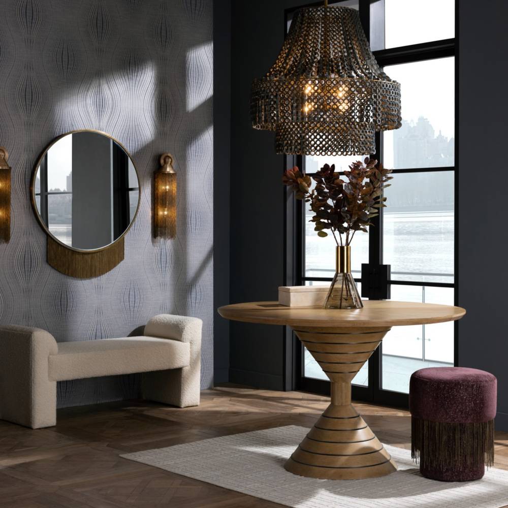 Arteriors Twyla Ottoman