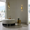 Arteriors Aurora Ottoman Clearance