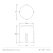 Arteriors Wexler Accent Stool