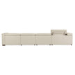 Hooker Furniture Savion Deux 6 Seat Sectional with Three Power Recliners and Seven Power Headrests
