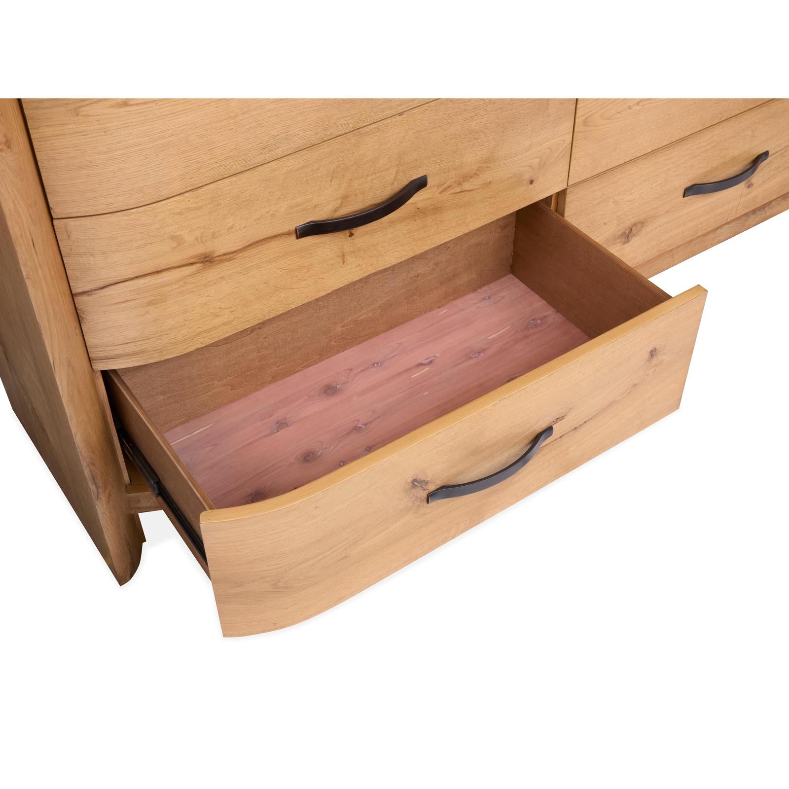 Magnussen Home Laramie Honey Wheat Double Drawer Dresser