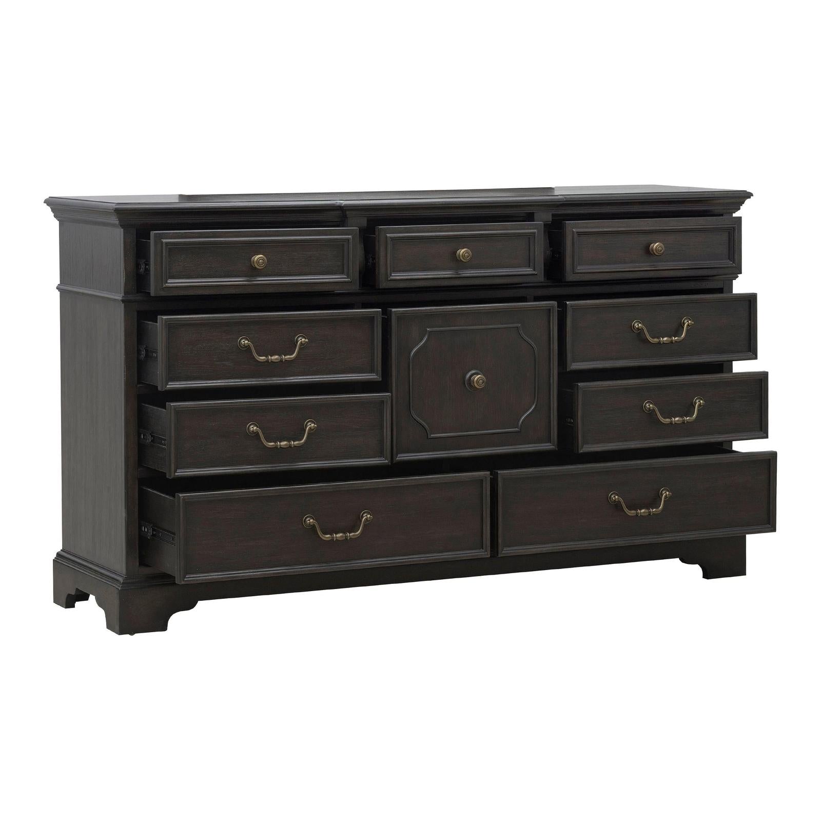 Pulaski Furniture Hickory Creek Brown Velvet 10 Drawer Dresser