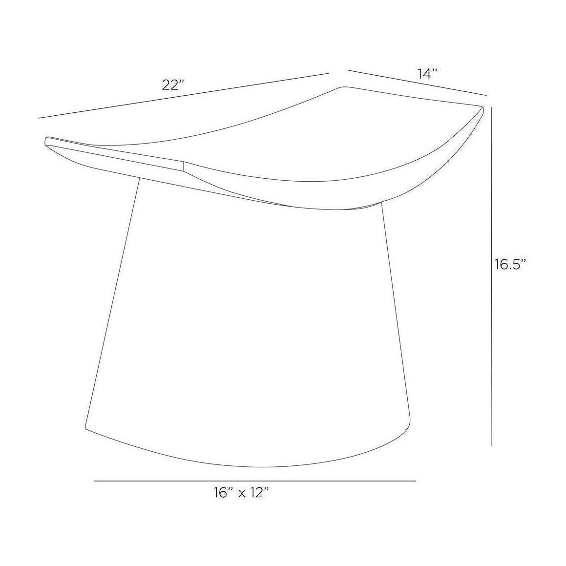 Arteriors Enya Outdoor Stool