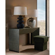 Arteriors Athens Ottoman Olive Bouclé